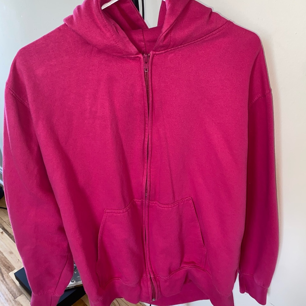 Pink Fashionnova Zip Up